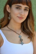 Beaded Diamond Necklace